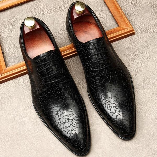 dress shoes genuine leather men luxury fashion wedding brogue pointed toe lace up business formal black oxford d4rg
dress shoes genuine leather men luxury fashion wedding brogue pointed toe lace up business formal black oxford d4rg