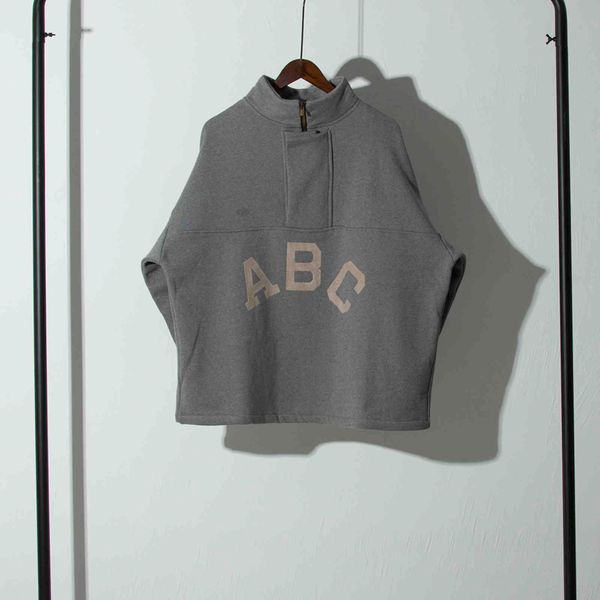 men's hoodies & sweatshirts autumn winter essentials 7th collection half zipper turtleneck pullover sweatshirt abc letter print thick w, Black
men's hoodies & sweatshirts autumn winter essentials 7th collection half zipper turtleneck pullover sweatshirt abc letter print thick w, Black