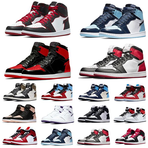 2022 mens 1 high og basketball shoes 1s bred patent bordeaux university blue dark mocha bred shadow unc twist seafoam men women sneakers tra
2022 mens 1 high og basketball shoes 1s bred patent bordeaux university blue dark mocha bred shadow unc twist seafoam men women sneakers tra