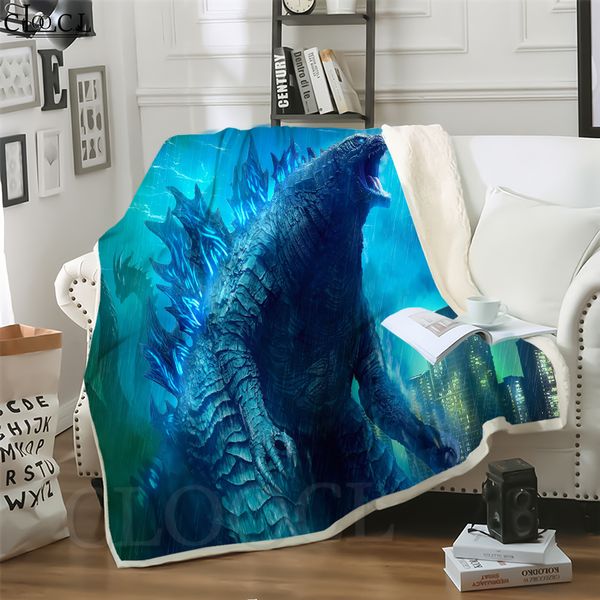 cloocl blankets harajuku sci-fi monster movie godzilla 3d print air conditioning travel throw blanket teens bedding plush quilt
cloocl blankets harajuku sci-fi monster movie godzilla 3d print air conditioning travel throw blanket teens bedding plush quilt