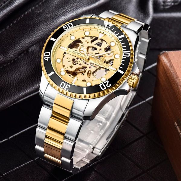 wristwatches chenxi men's mechanical watch business casual waterproof luminous automatic luxury steel belt hollow fashion wa213, Slivery;brown
wristwatches chenxi men's mechanical watch business casual waterproof luminous automatic luxury steel belt hollow fashion wa213, Slivery;brown