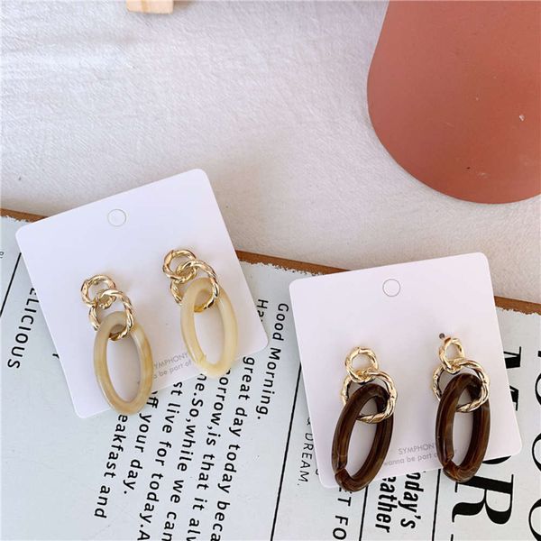 hbp fashion south korea east gate same simple design acrylic ear temperament versatile metal earrings, Silver
hbp fashion south korea east gate same simple design acrylic ear temperament versatile metal earrings, Silver