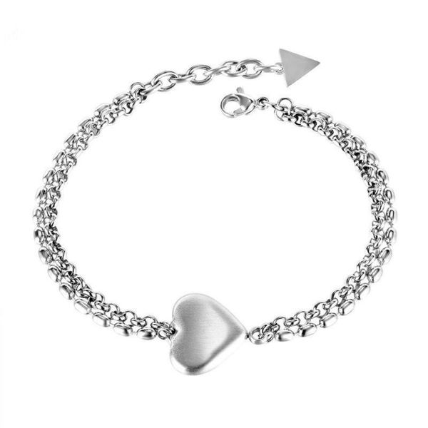 charm bracelets titanium steel heart-shaped fashion accessories double layer hand chain for woman wristband present girl g332, Golden;silver
charm bracelets titanium steel heart-shaped fashion accessories double layer hand chain for woman wristband present girl g332, Golden;silver