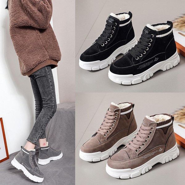 boots winter women platform snow ladies casual shoes lace-up fashion sneakers warm plush women's zapatos de mujer, Black
boots winter women platform snow ladies casual shoes lace-up fashion sneakers warm plush women's zapatos de mujer, Black