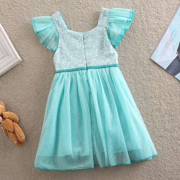 vieeoease girls dress sequins kids clothing 2020 summer fashion fly sleeve vest lace tutu princess party dress, Red;yellow
vieeoease girls dress sequins kids clothing 2020 summer fashion fly sleeve vest lace tutu princess party dress, Red;yellow