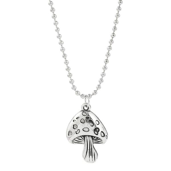 pendant necklaces european and american fashion jewelry alloy simple wild necklace plant mushroom wholesale, Silver
pendant necklaces european and american fashion jewelry alloy simple wild necklace plant mushroom wholesale, Silver