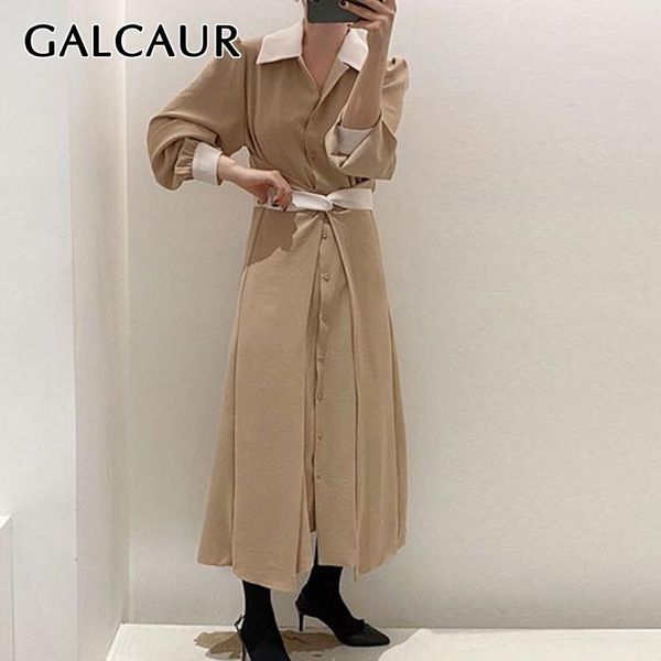 casual dresses galcaur oversized dress for women laepl long sleeve high waist lace up hit color ruched vintage a line female 2021 tide, Black;gray
casual dresses galcaur oversized dress for women laepl long sleeve high waist lace up hit color ruched vintage a line female 2021 tide, Black;gray