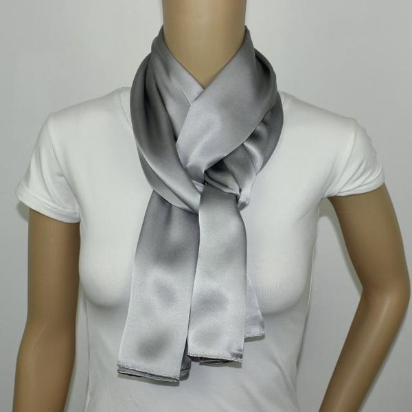 scarves men women solid satin 100% natural silk scarf plain long shawl wrap neckerchiefs 12mm thick #4060, Blue;gray
scarves men women solid satin 100% natural silk scarf plain long shawl wrap neckerchiefs 12mm thick #4060, Blue;gray