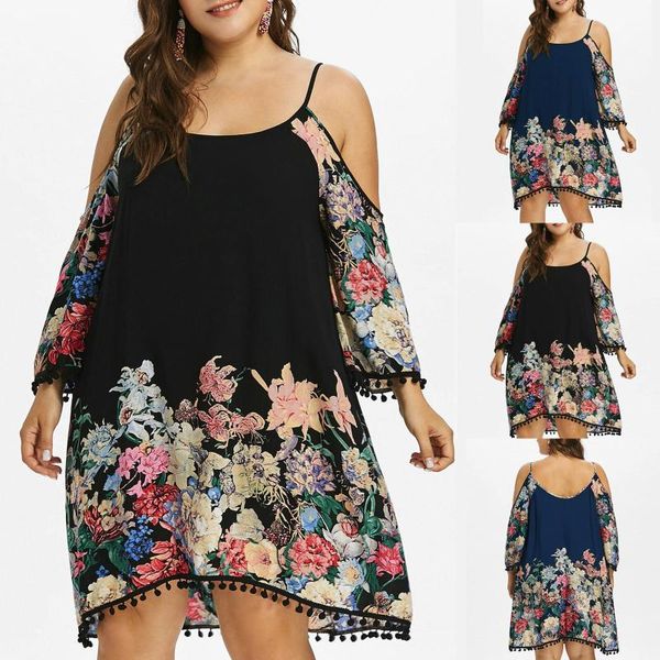 casual dresses 6xl 5xl plus size dress women off the shoulder flowers tassel o neck long sleeve large summer lady vestidos sundress, Black;gray
casual dresses 6xl 5xl plus size dress women off the shoulder flowers tassel o neck long sleeve large summer lady vestidos sundress, Black;gray