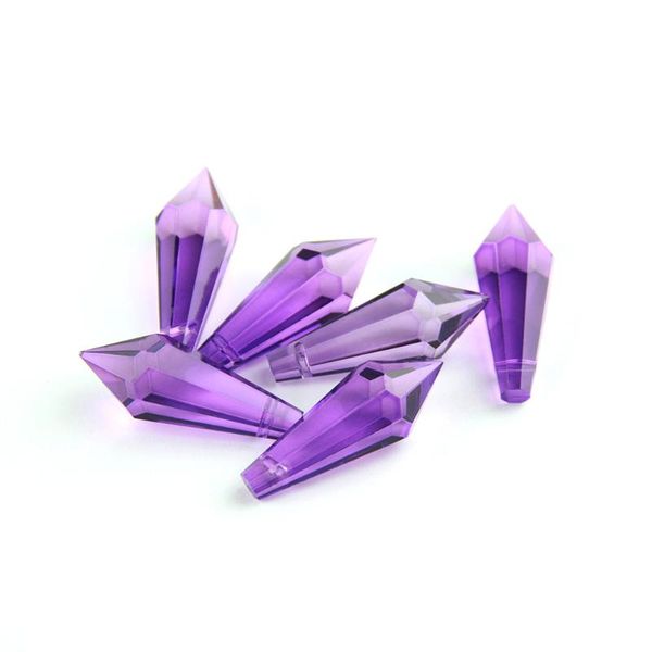 38mm violet color crystal glass icicle prism pendants chandelier drop wedding/home decoration
38mm violet color crystal glass icicle prism pendants chandelier drop wedding/home decoration