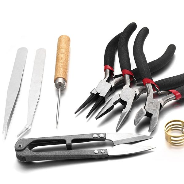 1 set of tools for making jewelry storage box pliers tweezers tool kit for making bracelets and jewelry
1 set of tools for making jewelry storage box pliers tweezers tool kit for making bracelets and jewelry