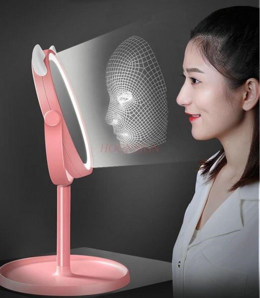 compact mirrors mirror with light led makeup fill girl heart student dormitory portable small desktop
compact mirrors mirror with light led makeup fill girl heart student dormitory portable small desktop