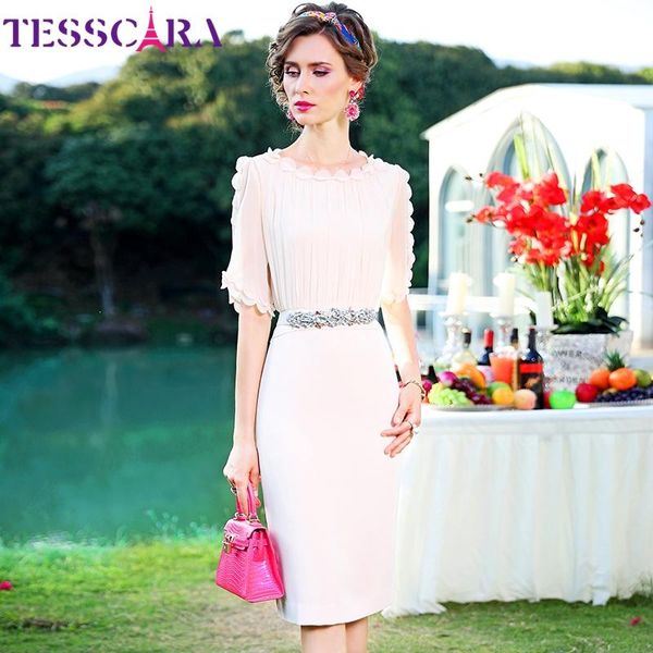 casual dresses tesscara women summer elegant chiffon dress festa office cocktail party robe femme vintage designer pencil vesti, Black;gray
casual dresses tesscara women summer elegant chiffon dress festa office cocktail party robe femme vintage designer pencil vesti, Black;gray