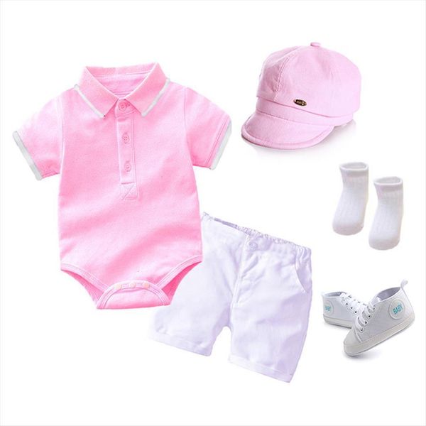 cotton summer romper clothes newborn baby boy set 1 2 years jumpsuit hat shoes shorts 5 pieces outfits fashion children, White
cotton summer romper clothes newborn baby boy set 1 2 years jumpsuit hat shoes shorts 5 pieces outfits fashion children, White