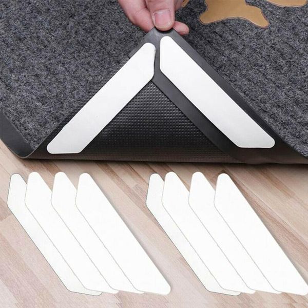 8pcs anti curling carpet tape anti slip corners edges gripper pads kitchen bathroom blanket non-slip sticker reusable grip
8pcs anti curling carpet tape anti slip corners edges gripper pads kitchen bathroom blanket non-slip sticker reusable grip