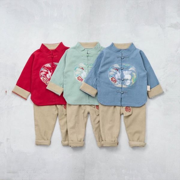 baby clothes for boys girls spring autumn suit leisure fashion two pieces tang kids sets, White
baby clothes for boys girls spring autumn suit leisure fashion two pieces tang kids sets, White