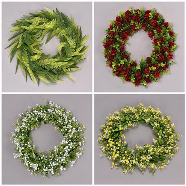 decorative flowers & wreaths wedding decoration flower wreath jungle party pography green leaves merry christmas decorations for home year g
decorative flowers & wreaths wedding decoration flower wreath jungle party pography green leaves merry christmas decorations for home year g