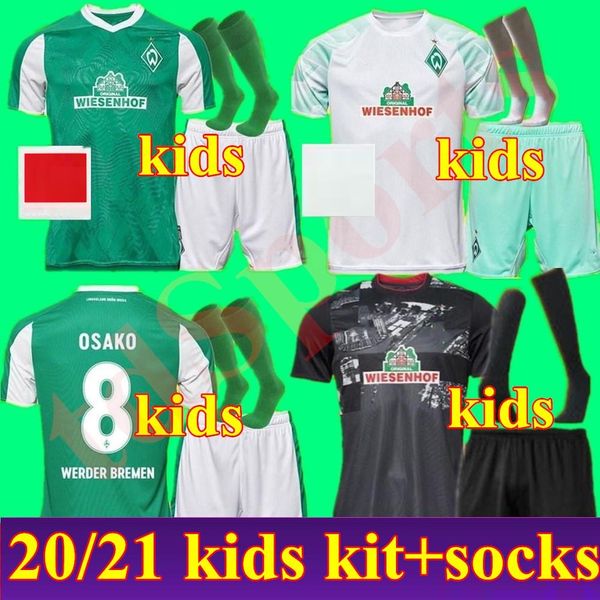 20 21 kids sv werder bremen youth jersey soccer 2020 2021 rashica selke klaassen fullkrug sargent bittencourt pizarro football shirt kits, Black
20 21 kids sv werder bremen youth jersey soccer 2020 2021 rashica selke klaassen fullkrug sargent bittencourt pizarro football shirt kits, Black