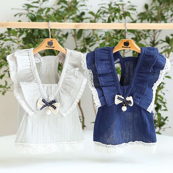 ysgj 21 spring and summer double lotus sleeve tulle skirt cat drs dog pet cloth
ysgj 21 spring and summer double lotus sleeve tulle skirt cat drs dog pet cloth