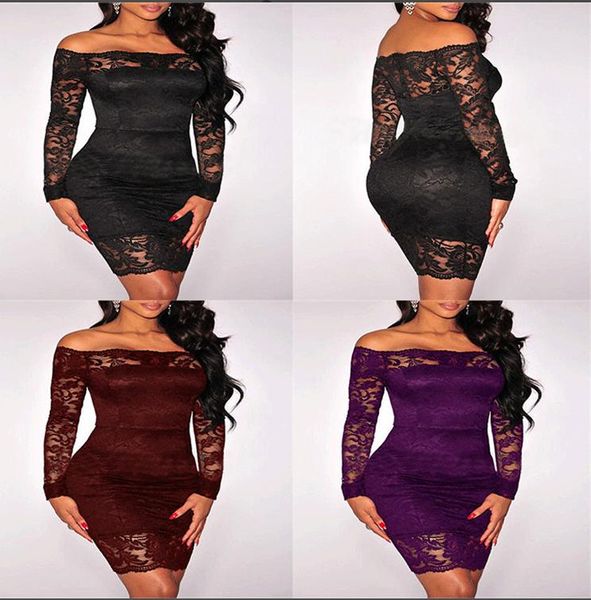 casual dresses summer ladies long-sleeved strapless thin lace dress pencil skirt party black, Black;gray
casual dresses summer ladies long-sleeved strapless thin lace dress pencil skirt party black, Black;gray