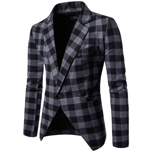 new spring autumn fashion personality jacket leisure green grey double breasted suit lapel vsuz, White;black
new spring autumn fashion personality jacket leisure green grey double breasted suit lapel vsuz, White;black