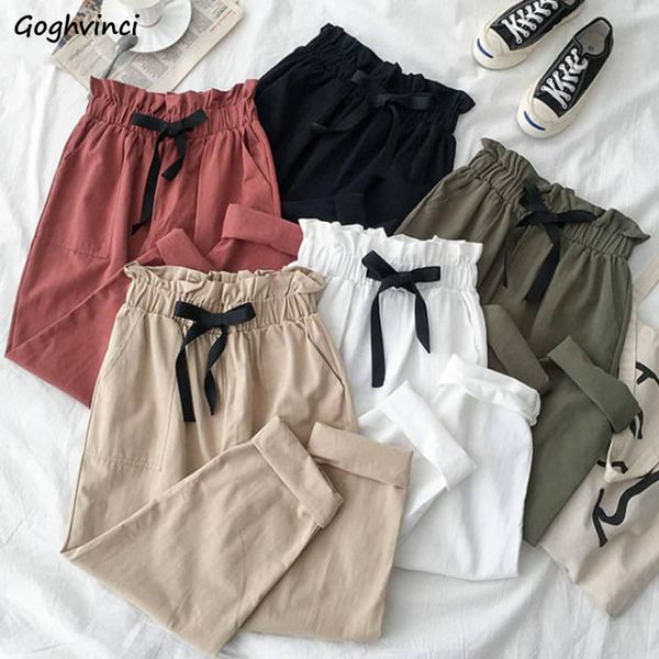 women's pants & capris women plus size 3xl loose solid drawstring ruffle korean style simple students all-match summer breathable haraj, Black;white
women's pants & capris women plus size 3xl loose solid drawstring ruffle korean style simple students all-match summer breathable haraj, Black;white