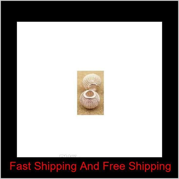 10pcs/lot gold/silver/rose gold/rhodium/gunmetal color big hole mesh spacer beads fits european bracelet jewe qylxjy sweet07
10pcs/lot gold/silver/rose gold/rhodium/gunmetal color big hole mesh spacer beads fits european bracelet jewe qylxjy sweet07