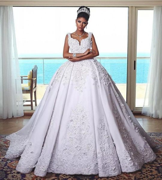 custom made 2021 new fashion wedding es y satin lace appliques 3d flowers vintage luxury bridal gowns fo0p, White
custom made 2021 new fashion wedding es y satin lace appliques 3d flowers vintage luxury bridal gowns fo0p, White