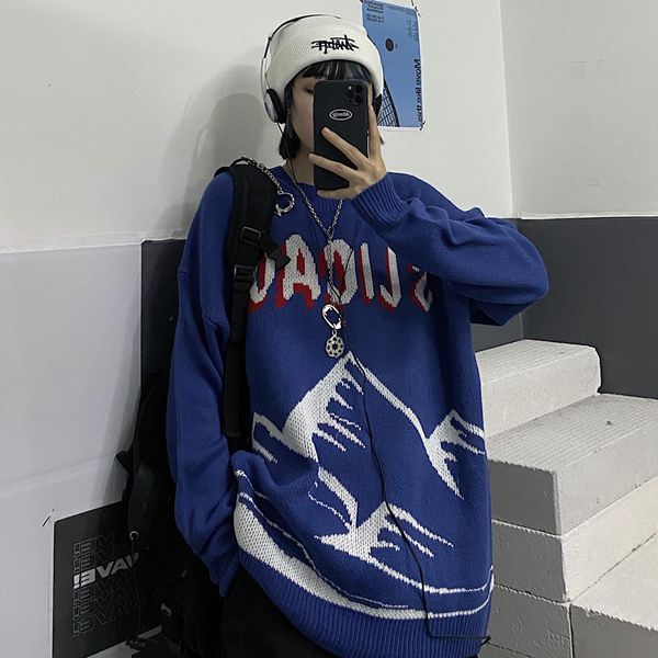2021 new autumn winter loose snow mountain figure jacquard trend knitted men and women jacket thick sweater 8luj, White;black
2021 new autumn winter loose snow mountain figure jacquard trend knitted men and women jacket thick sweater 8luj, White;black