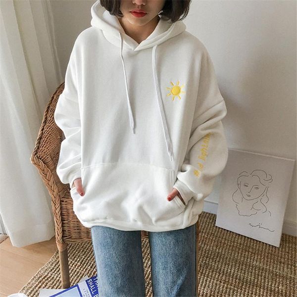 women's hoodies & sweatshirts harajuku women printed simple all-match korean style leisure soft pullovers daily female chic, Black
women's hoodies & sweatshirts harajuku women printed simple all-match korean style leisure soft pullovers daily female chic, Black