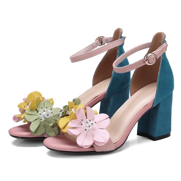 2018 summer new fashion women genuine leather shoes bohemia flowers ankle strap sandals summer womes wedding party shoes woman, Black
2018 summer new fashion women genuine leather shoes bohemia flowers ankle strap sandals summer womes wedding party shoes woman, Black