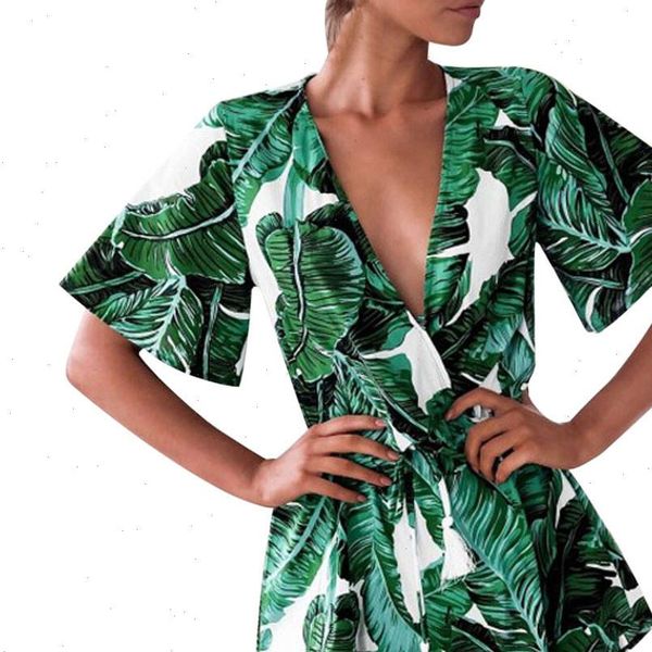 rompers women jumpsuit playsuit summer leaves printing short sleeve v neck short overalls female clothes d1235, Black;white
rompers women jumpsuit playsuit summer leaves printing short sleeve v neck short overalls female clothes d1235, Black;white
