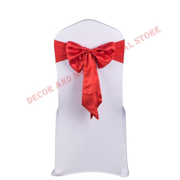 50pcs poly satin chair sashes decor wedding party events l chair covers lycra spandex bands bows ties red wholesale
50pcs poly satin chair sashes decor wedding party events l chair covers lycra spandex bands bows ties red wholesale