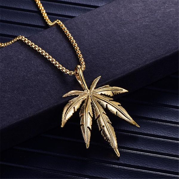 pendant necklaces men women golden silver color leaf pendants link chains hip hop jamaica esserteauiana jewelry
pendant necklaces men women golden silver color leaf pendants link chains hip hop jamaica esserteauiana jewelry