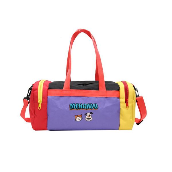 duffel bags korean-style large-volume shoulder hand travel bag men's and women's gym color panel tubular sports
duffel bags korean-style large-volume shoulder hand travel bag men's and women's gym color panel tubular sports