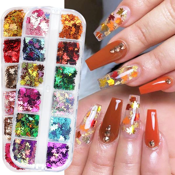 maple leaves sequins holographic glitter flakes thin paillette gold red shinny 3d nail art decoration accessories lhq046, Silver;gold
maple leaves sequins holographic glitter flakes thin paillette gold red shinny 3d nail art decoration accessories lhq046, Silver;gold