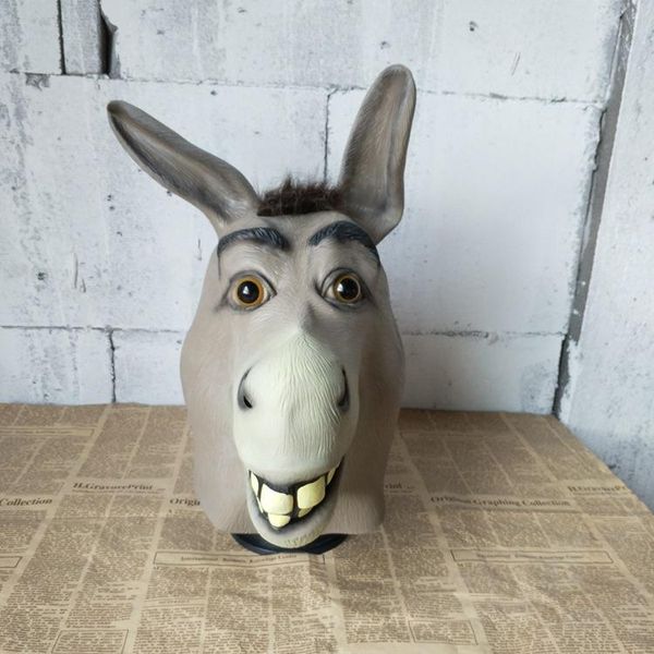 party favor funny donkey head mask latex halloween festival costume ball animal cosplay zoo props
party favor funny donkey head mask latex halloween festival costume ball animal cosplay zoo props