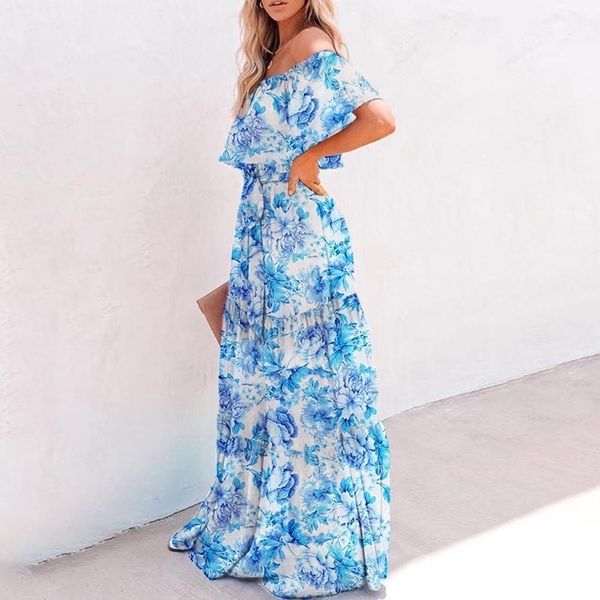 multicolored bohemian ruffled off shoulder self belted party dress cotton tunic women plus size boho maxi dresses vestidos a324 210309, Black;gray
multicolored bohemian ruffled off shoulder self belted party dress cotton tunic women plus size boho maxi dresses vestidos a324 210309, Black;gray