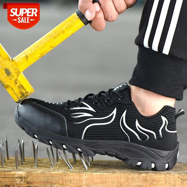 Indestructible Shoes Anti-smashing Work Shoes Mesh Breathable Rubber Bottom Low Top Protective Men Chaussure Homme #z29a
Indestructible Shoes Anti-smashing Work Shoes Mesh Breathable Rubber Bottom Low Top Protective Men Chaussure Homme #z29a