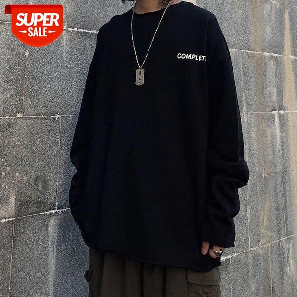 fashion shirts korean new high street hip hop printed alphabet couples round neck long sleeved causal sweatshirts women pullover #wh0c, Black
fashion shirts korean new high street hip hop printed alphabet couples round neck long sleeved causal sweatshirts women pullover #wh0c, Black