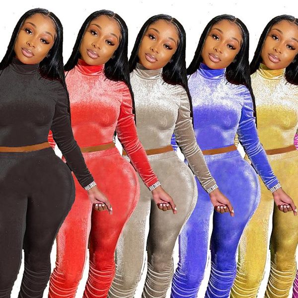 2 piece set velvet women tracksuits smooth soft tracksuit fall winter clothes sweatsuit stacked leggings outfits wholesale dropshpping, Gray
2 piece set velvet women tracksuits smooth soft tracksuit fall winter clothes sweatsuit stacked leggings outfits wholesale dropshpping, Gray