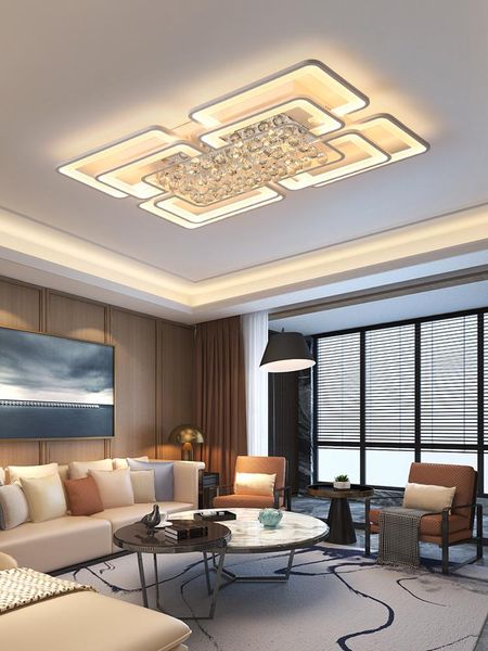 ceiling lights led lamp crystal simple modern hall luxury atmosphere living room bedroom home fashion model creative shopping mall
ceiling lights led lamp crystal simple modern hall luxury atmosphere living room bedroom home fashion model creative shopping mall
