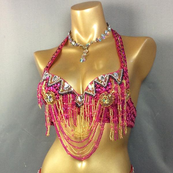 new womens belly dance costume beading sequin bra belly dancing clothes night club bellydance bra, Red;black
new womens belly dance costume beading sequin bra belly dancing clothes night club bellydance bra, Red;black