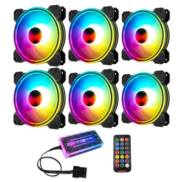 lapcooling pads coolmoon ray x computer case fan, 12cm multi-layer light-emitting silent fan cpu fan(6pcs)
lapcooling pads coolmoon ray x computer case fan, 12cm multi-layer light-emitting silent fan cpu fan(6pcs)