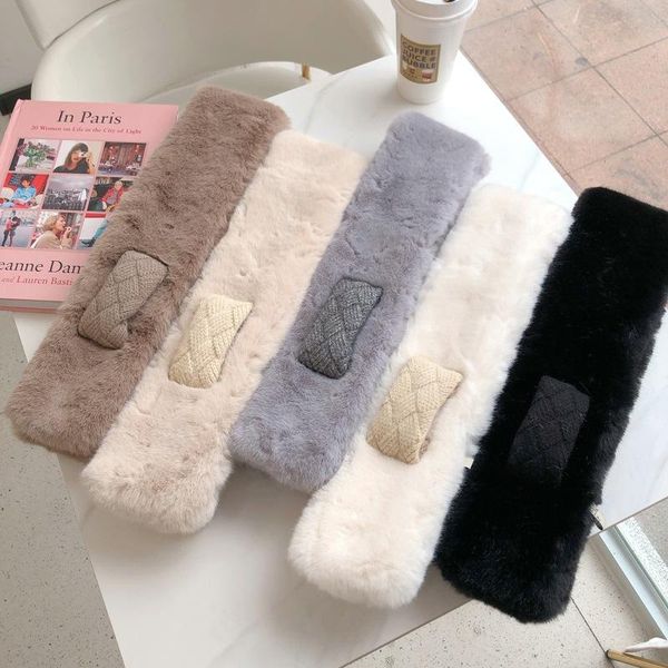 scarves 2021 autumn and winter pure color plush scarf artificial thickened warmth neck fur collar women, Blue;gray
scarves 2021 autumn and winter pure color plush scarf artificial thickened warmth neck fur collar women, Blue;gray