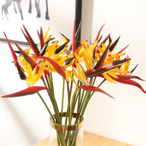 1pcs/lot pu real touch small size heaven bird artificial plants 55cm simulation flower wedding decoration for home party l
1pcs/lot pu real touch small size heaven bird artificial plants 55cm simulation flower wedding decoration for home party l