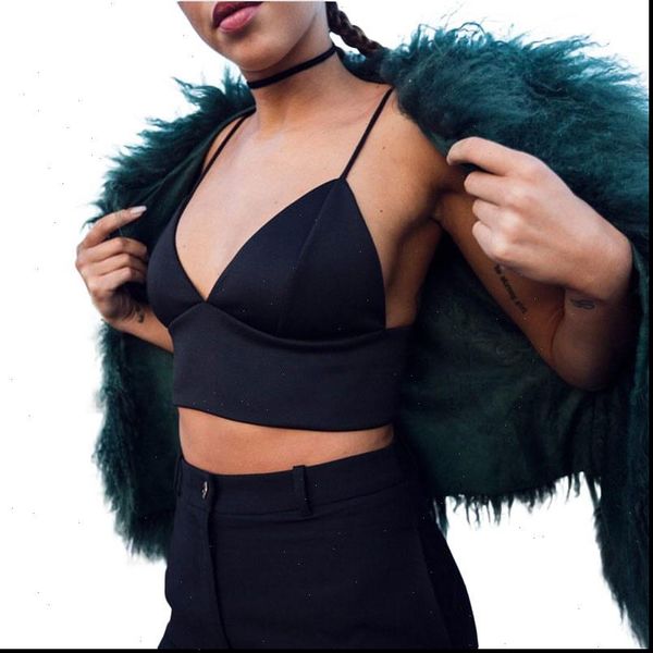 new arrival european fashion bra women crop fashion slim black bralette vest ladieswear solid fitness bralet sale, White
new arrival european fashion bra women crop fashion slim black bralette vest ladieswear solid fitness bralet sale, White