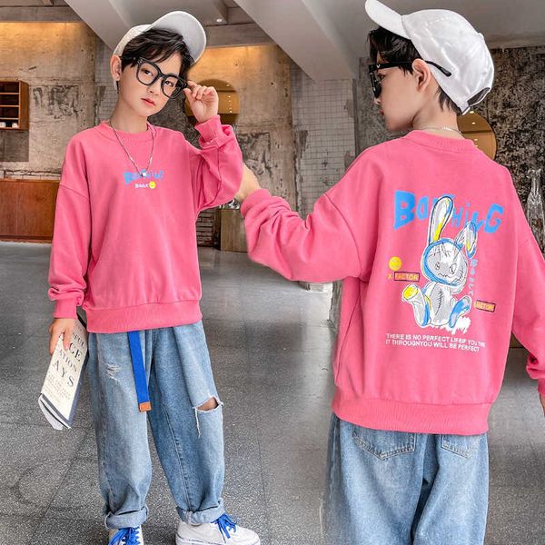 spring and autumn letter printing o-neck pullover children's sweatshirt fashion sweater children's cotton boy sweatshirt clothes g, Black
spring and autumn letter printing o-neck pullover children's sweatshirt fashion sweater children's cotton boy sweatshirt clothes g, Black