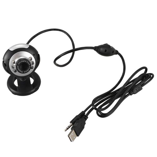 webcams usb 6 led caméra de vision nocturne pc webcam réseau avec microphone pour msn icq aim réunion skype net, noir
webcams usb 6 led caméra de vision nocturne pc webcam réseau avec microphone pour msn icq aim réunion skype net, noir