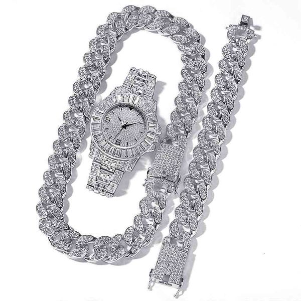 watches iced out watch for men women hip hop rapper miami cuban chain gold color necklace paved rhinestones bling jewelry, Slivery;brown
watches iced out watch for men women hip hop rapper miami cuban chain gold color necklace paved rhinestones bling jewelry, Slivery;brown
